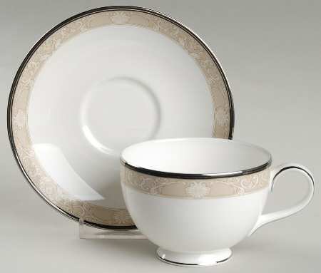 Abbey Hall Footed Cup & Saucer Set