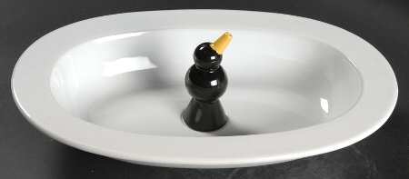 Terence Conran Albion 11" Pie Baking Plate with Pie Bird