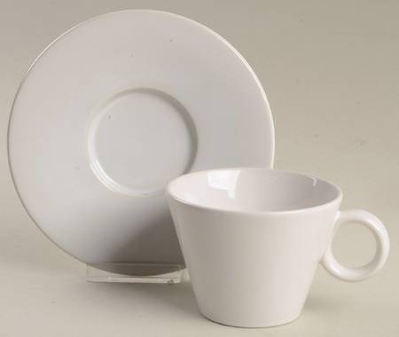 Terence Conran Albion Flat Cup & Saucer Set