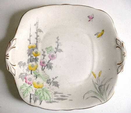 RST152 Square Handled Cake Plate