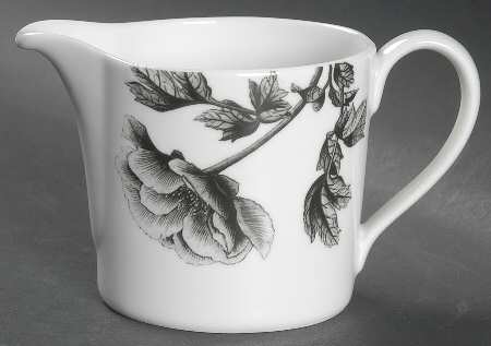 Black Peony Creamer