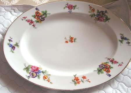 5349 14" Oval Serving Platter