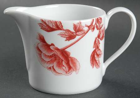 Red Peony Creamer