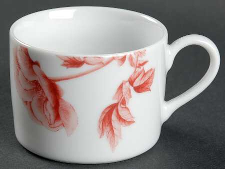 Red Peony Flat Cup