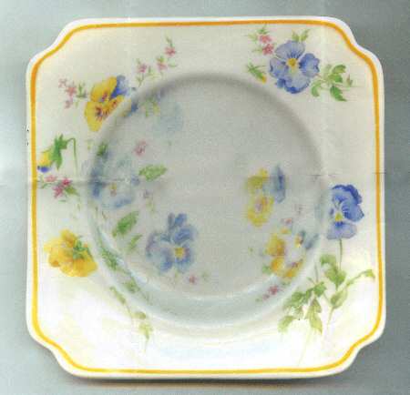 V1279 Square Salad Plate