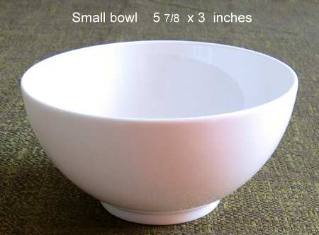 Every Time White Fruit/Dessert (Sauce) Bowl