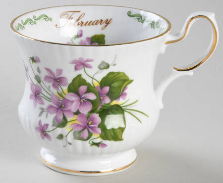 Special Flowers (With Month) Footed Cup