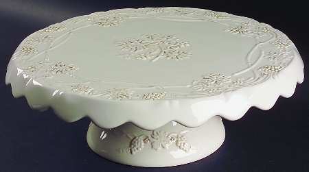 Vineyard Collection 13" Diameter Pedestal Cake Stand