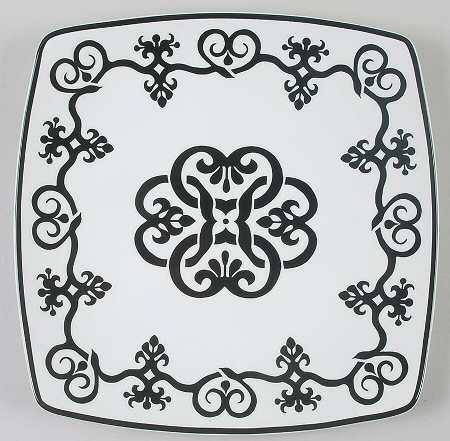 Tuzani Collection Square Dinner Plate