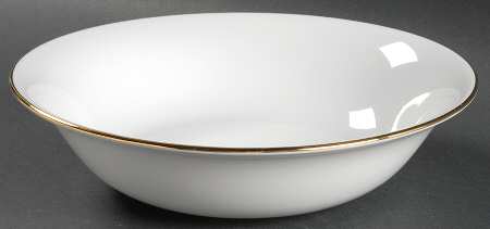 Simply Gold 10" Round Vegetable Bowl