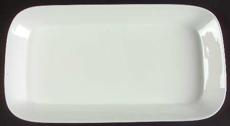 Pure White 14" Rectangular Serving Platter