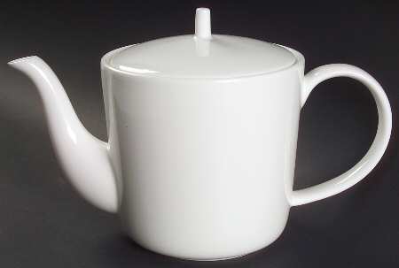 Pure White Teapot & Lid