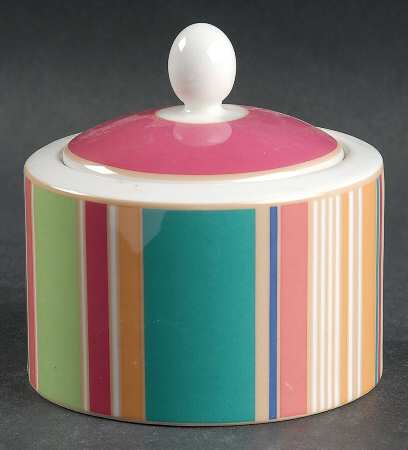 Carnival Sugar Bowl & Lid