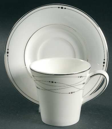 Fascination Flat Cup & Saucer Set