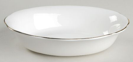 Hampton Gold 9" Oval Vegetable Bowl