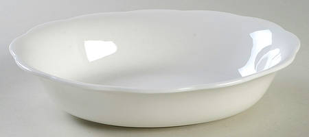 Hampton White 9" Oval Vegetable Bowl