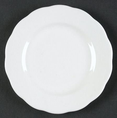 Hampton White Bread & Butter Plate by Royal Doulton