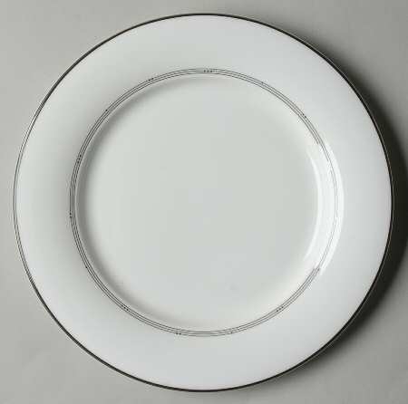 Silver Sonnet Salad Plate