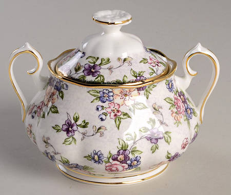 100 Years of Royal Albert Sugar Bowl & Lid