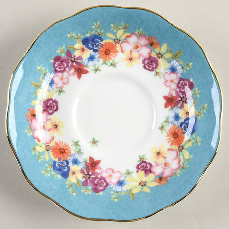100 Years of Royal Albert Saucer for Footed Cup