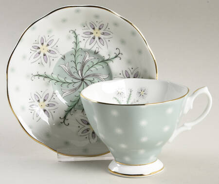 100 Years of Royal Albert Footed Cup & Saucer Set