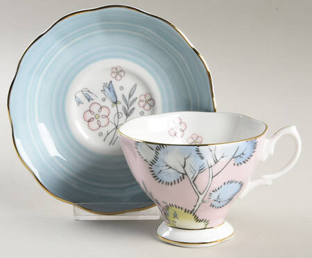 100 Years of Royal Albert Footed Cup & Saucer Set