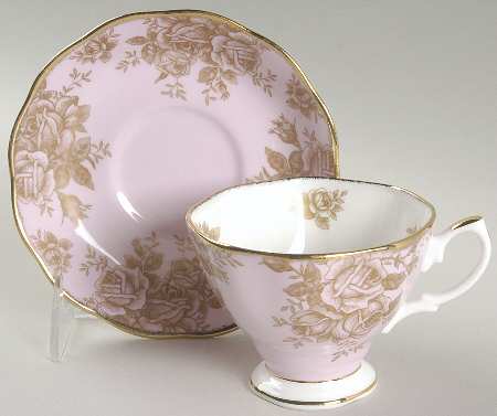 100 Years of Royal Albert Footed Cup & Saucer Set