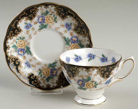 100 Years of Royal Albert Footed Cup & Saucer Set