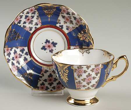 100 Years of Royal Albert Footed Cup & Saucer Set