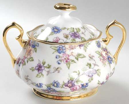 100 Years of Royal Albert Sugar Bowl & Lid