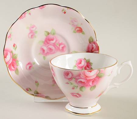100 Years of Royal Albert Footed Cup & Saucer Set