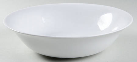 Just White 10" Round Serving Bowl
