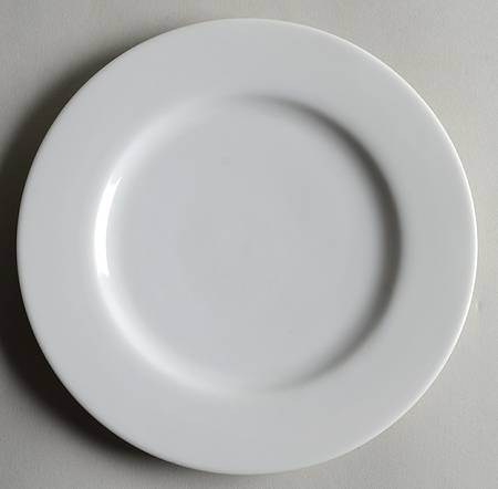 Just White Salad Plate