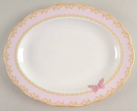 Zandra Rhodes 13" Oval Serving Platter