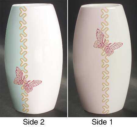 Zandra Rhodes 8" Oval Vase