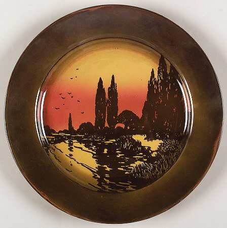 Poplars at Sunset by Royal Doulton