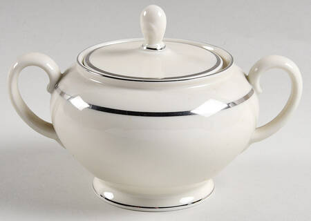3471 (Cream Background) Sugar Bowl & Lid