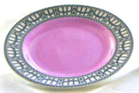 C907-Pink Salad Plate