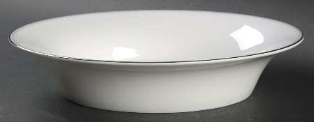 Dentelle 10" Oval Vegetable Bowl
