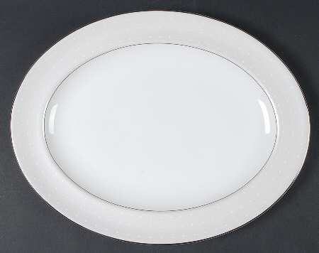 Etoile Platinum 13" Oval Serving Platter