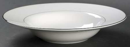 Etoile Platinum Rim Soup Bowl