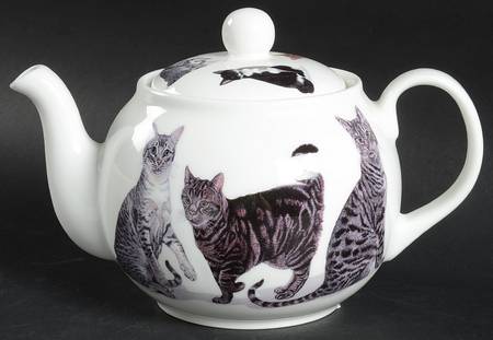 Cats Galore Teapot & Lid