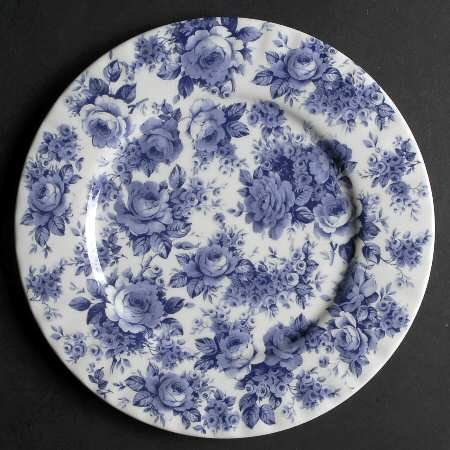 English Chintz Dinner Plate