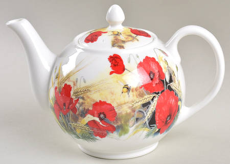 Poppy's Teapot & Lid