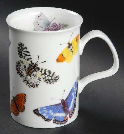 Butterfly Garden Lancaster Mug