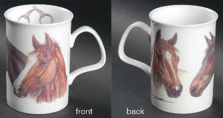 Horses Head Mug