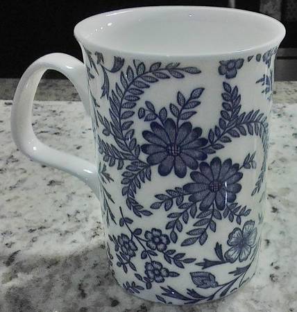 Old English Blue Mug