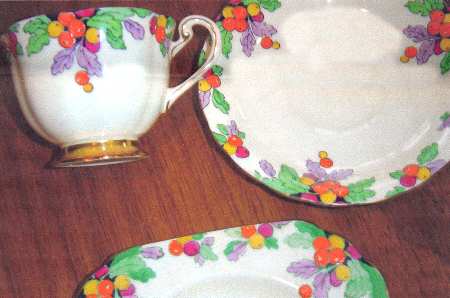 6225 Footed Cup & Saucer Set