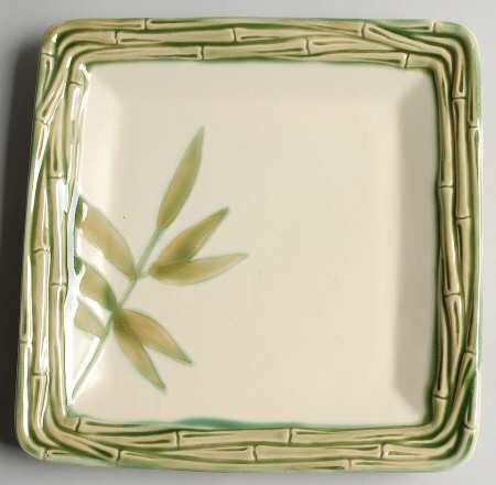 Bamboo Bay Square Salad Plate
