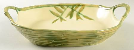 Bamboo Bay 14" Oval Handled Bowl